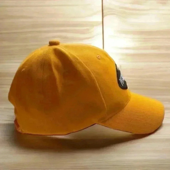 Pittsburgh Steelers Urban Rapper Gold Strapback baseball cap.  #NFLSteelers - Picture 4 of 5